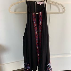 Parker black blouse
